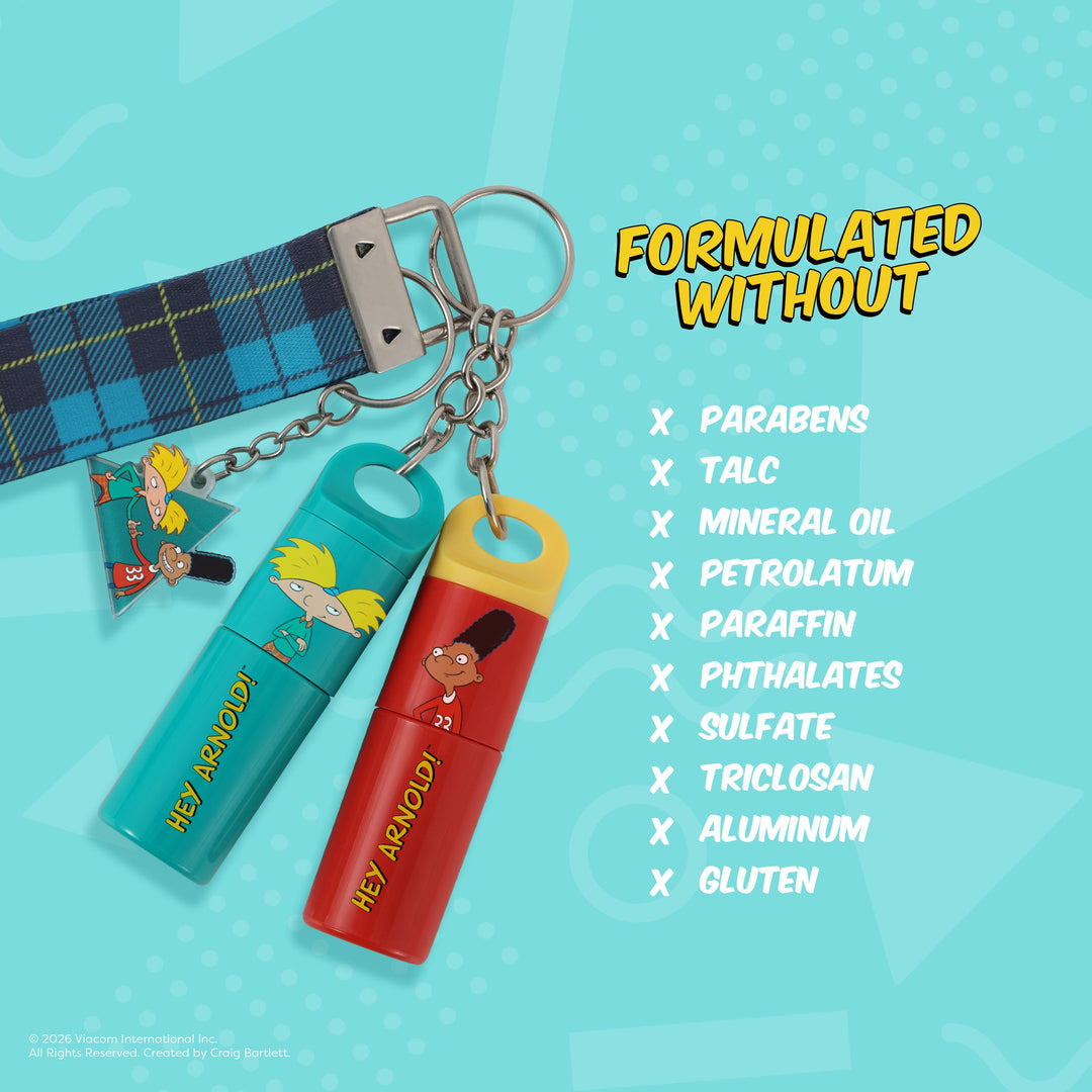 Hey Arnold! | Cool Cats - Nourishing Lip Jelly & Keychain Charm