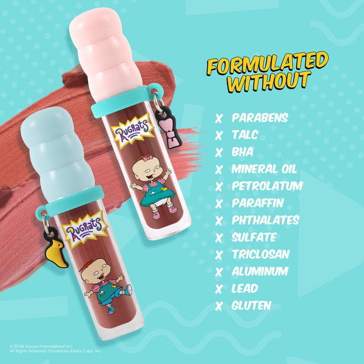Rugrats | Double Trouble - 2 PC Blurring Lip Tint with Cosmetic Bag