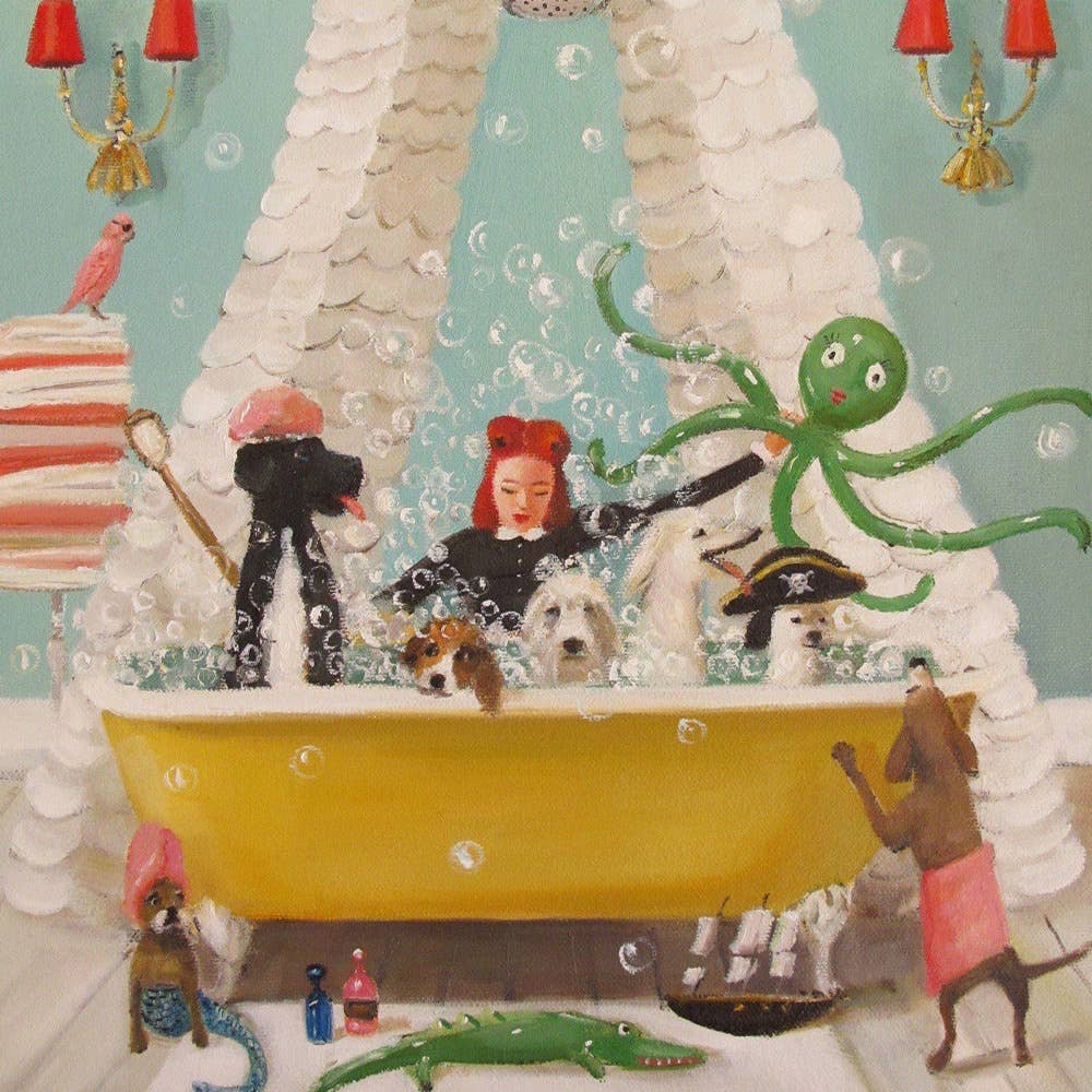 Miss Moon Lesson Thirteen 8.5"x11" Art Print by Janet Hill