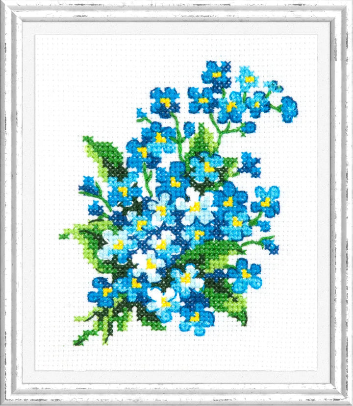 Forget-me-Nots 28-06 Counted Cross-Stitch Kit