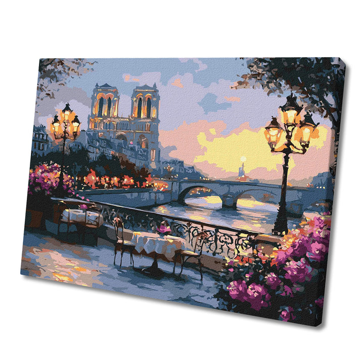 Painting by Numbers kit A French landscape KHO2905