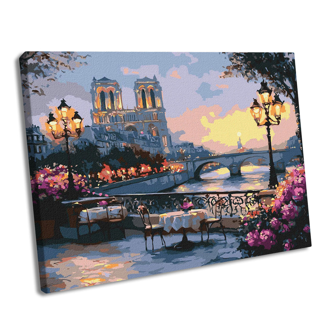 Painting by Numbers kit A French landscape KHO2905