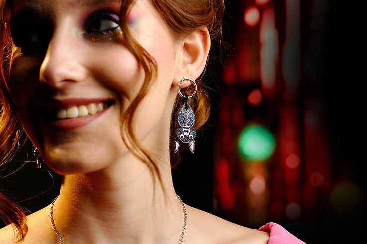 Bat Earrings by Laliblue