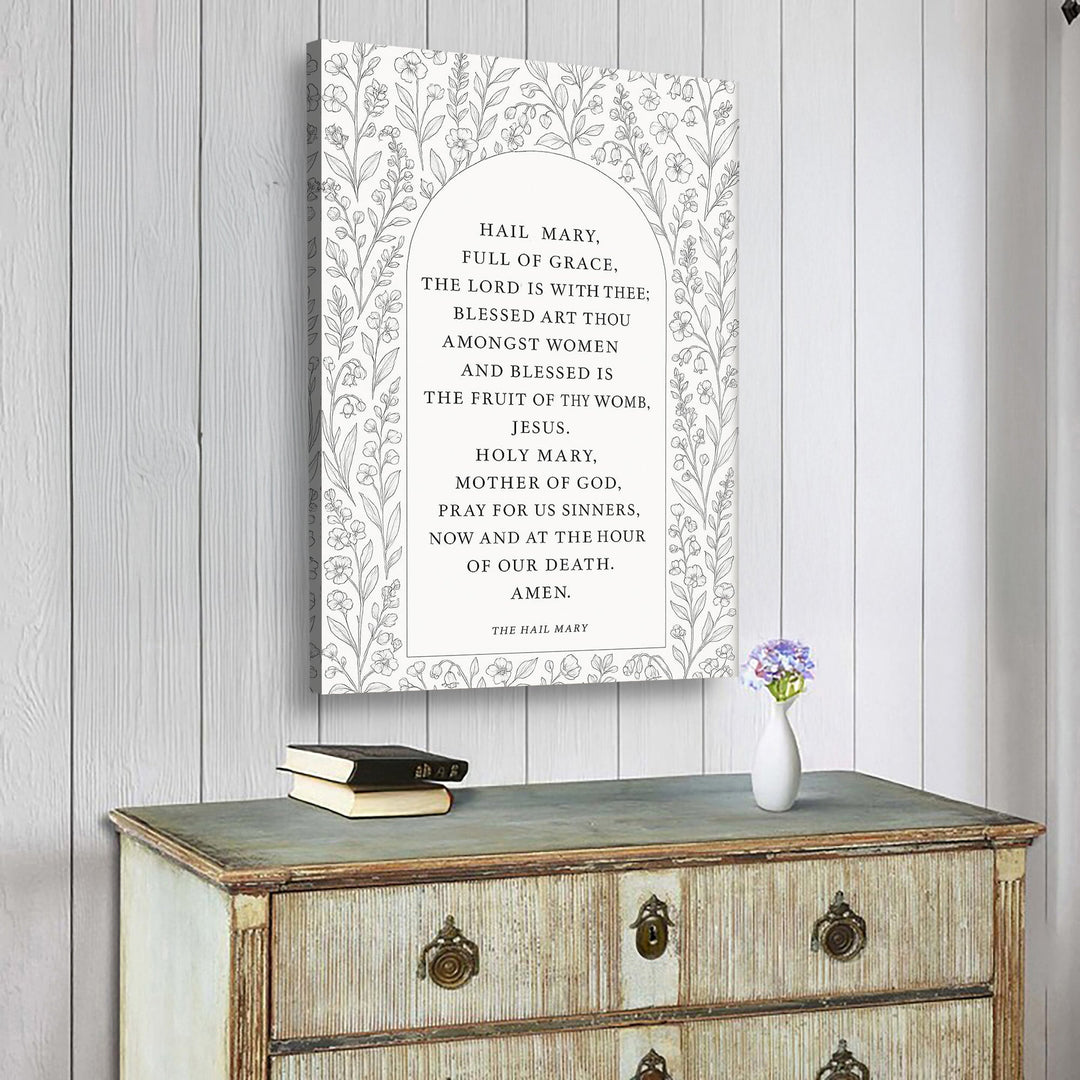 The Hail Mary Faith Sign III