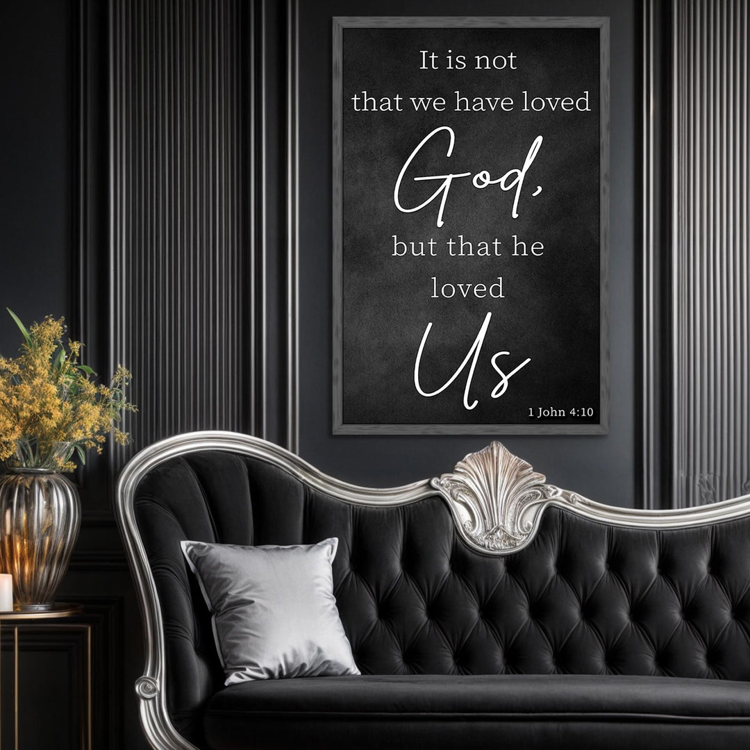 1 John 4:10 Faith Sign V