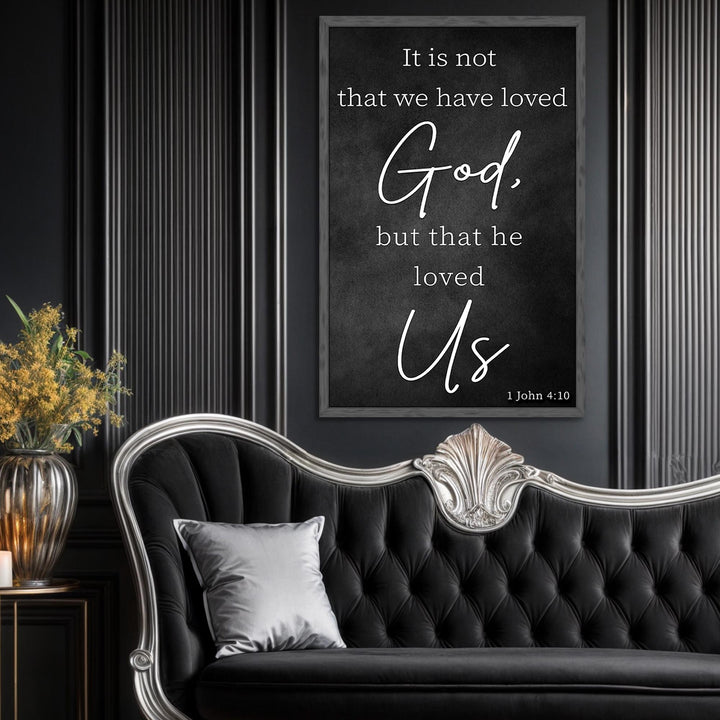 1 John 4:10 Faith Sign V