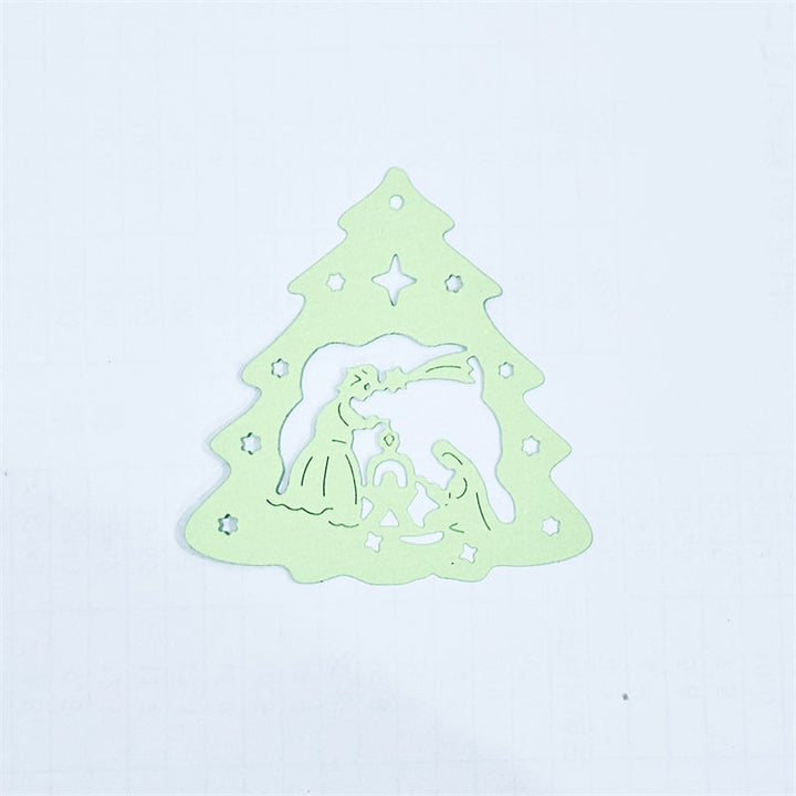 Nativity Scene Scrapbooking Cutting Die by Wizardi QJ131