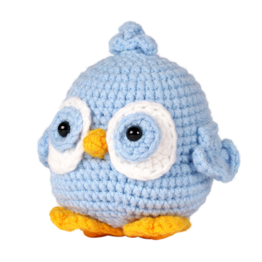 Blue Bird Amigurumi DIY Crochet Kit Wizardi F07N8-M57