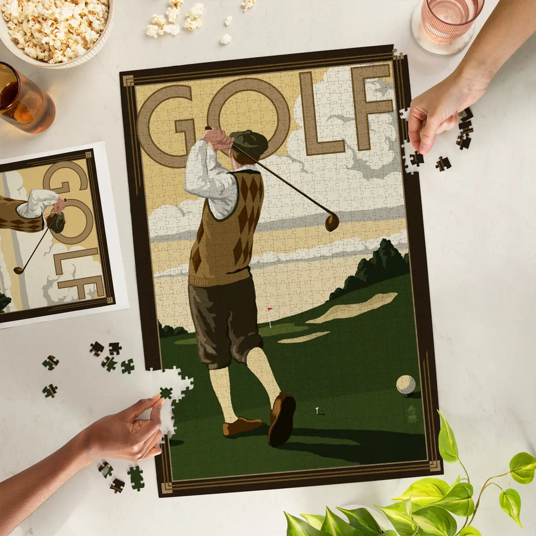 1000 Piece Golf Puzzle