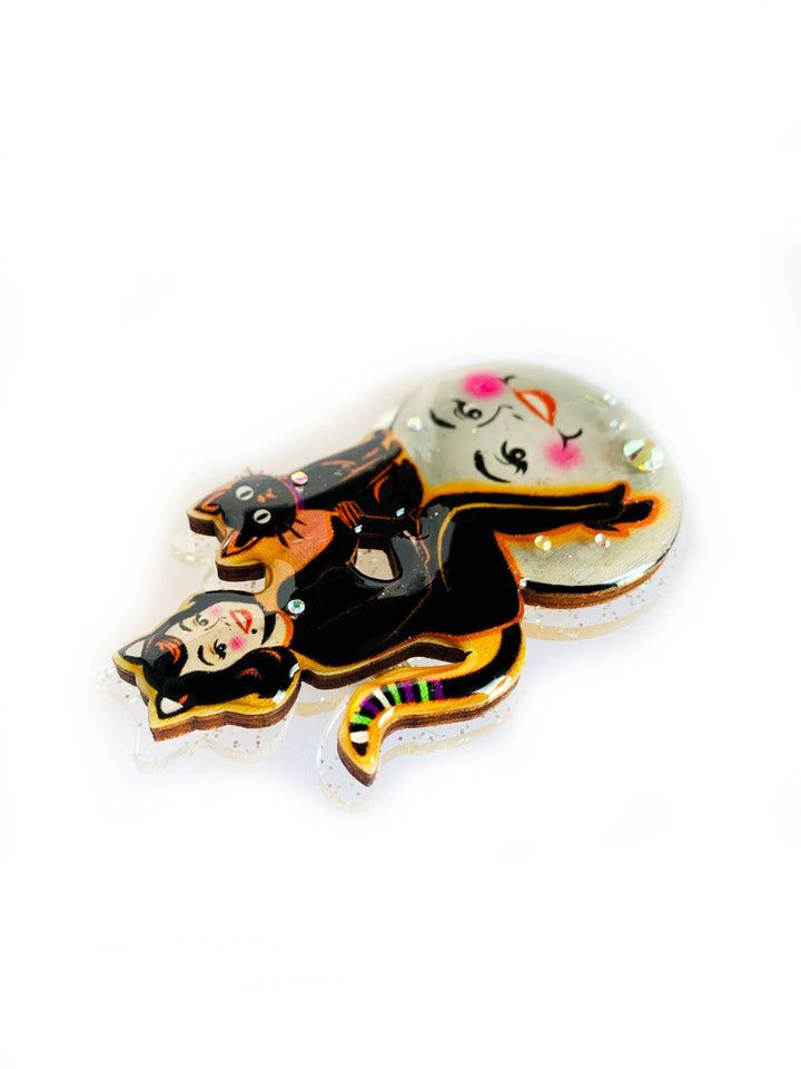 Retro Halloween Statement Brooch