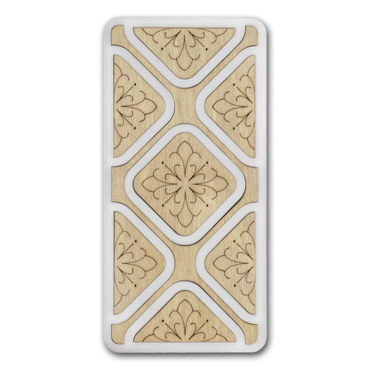 Magnetic Needle Case Large – “Light Stone Geometry” FLZB(N)-182
