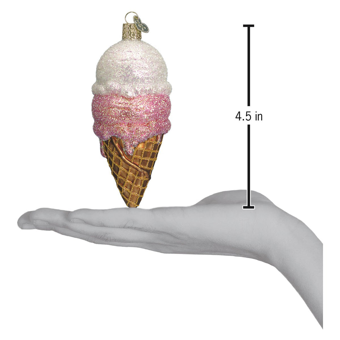 Ice Cream Cone Ornament