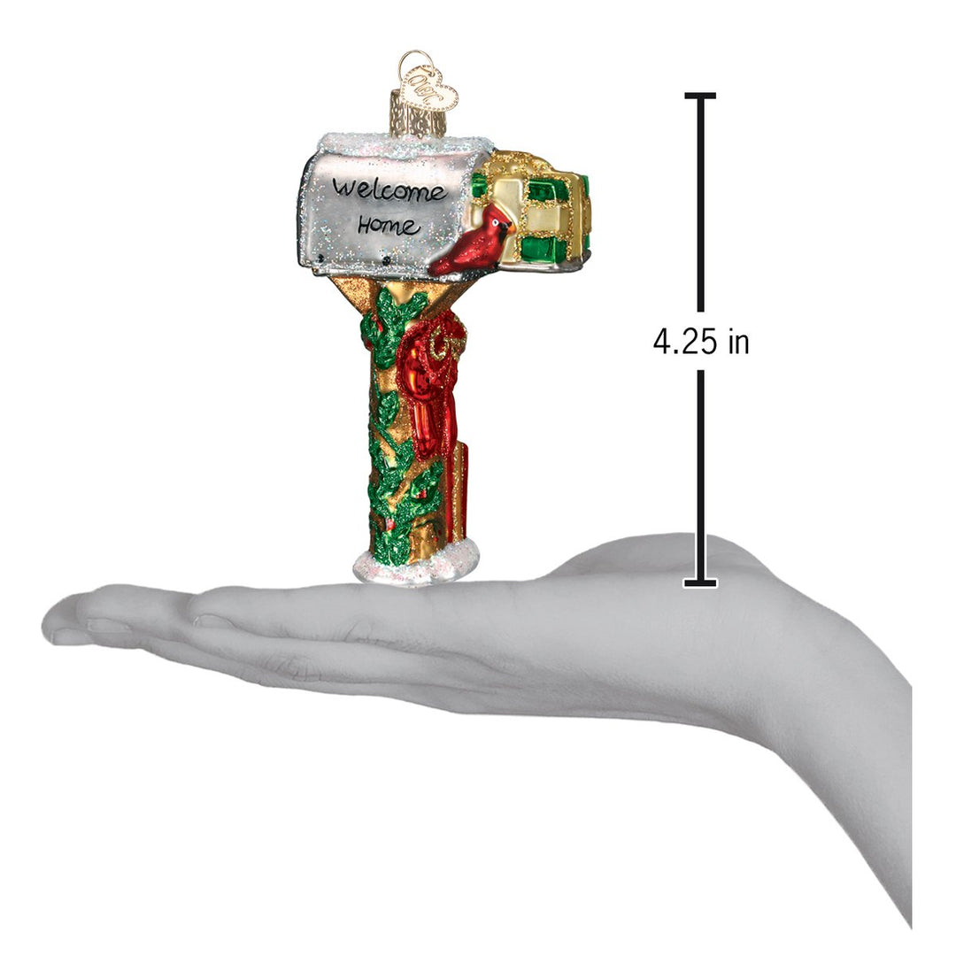 Welcome Home Mailbox Ornament