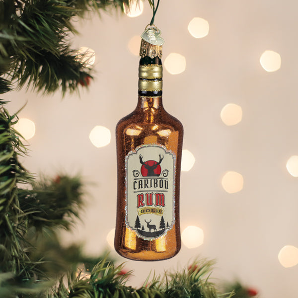 Rum Bottle Ornament