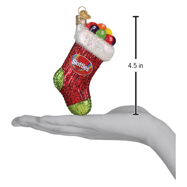 Skittles Stocking Ornament