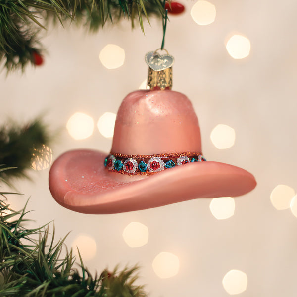 Cowgirl Hat Ornament