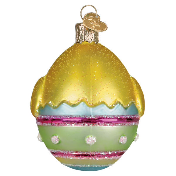 Chick In Easter Egg Ornament