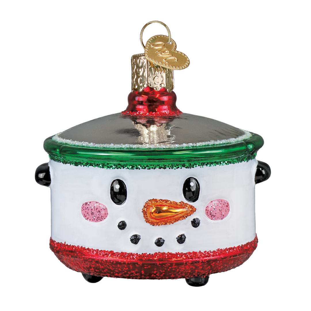 Snowman Slow Cooker Ornament