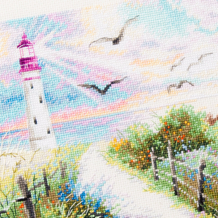 The Light of Home Counted Cross Stitch Kit by Magic Needle 350-740