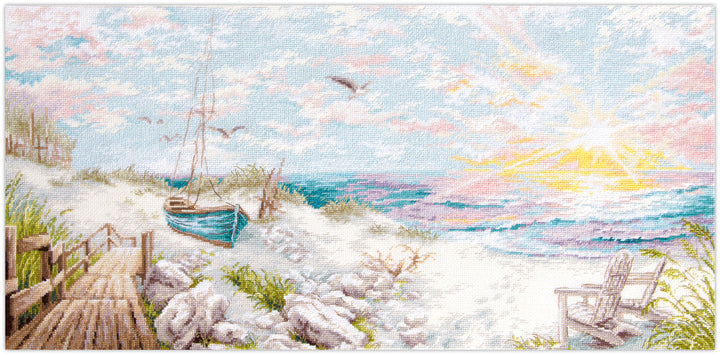 Baltic Serenity Counted Cross Stitch Kit by Magic Needle 350-741