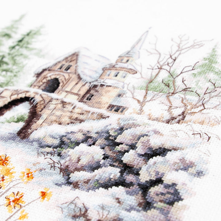 In Winter Dreams Counted Cross Stitch Kit by Magic Needle 350-743