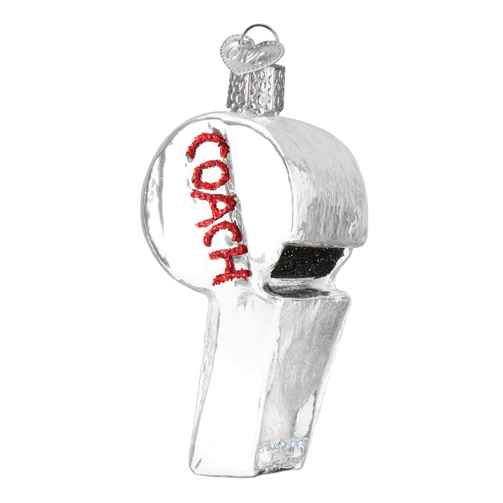 Coach's Whistle Ornament