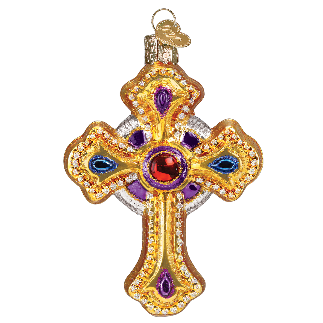Ornate Cross Ornament