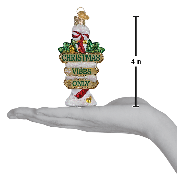 Jolly Junction Post Ornament