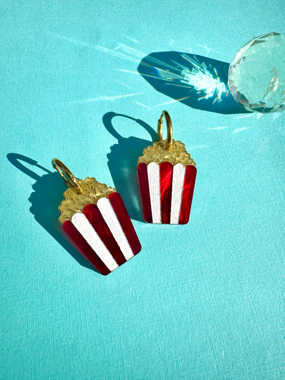 Butter Buckets Acrylic Earrings