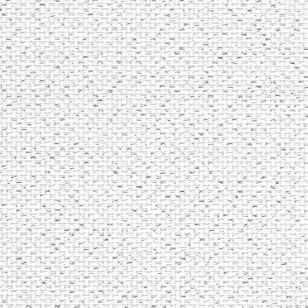 Zweigart Precut Stern-Aida 14 count Silver Flecked White 3706/17