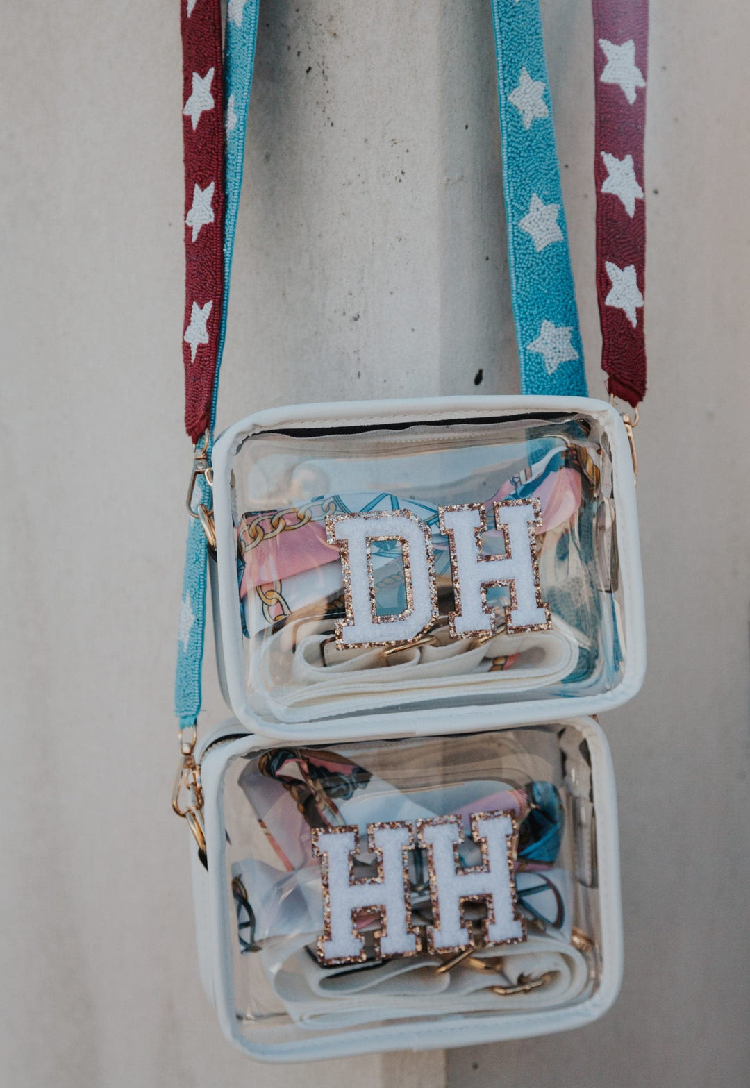 Custom Clear Gameday + Concert Purse