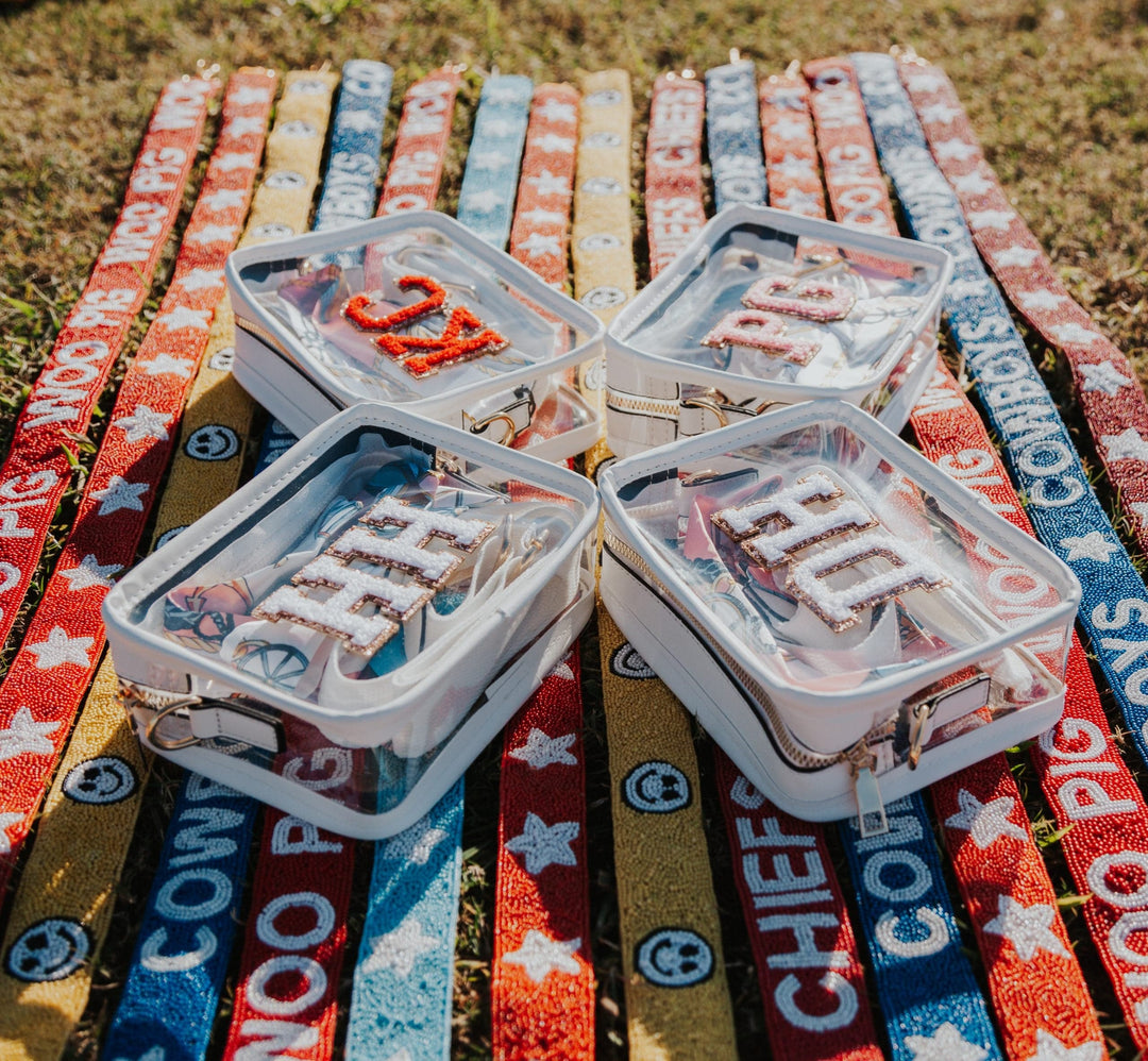 Custom Clear Gameday + Concert Purse