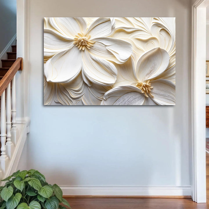 3D Minimalist Flower Wall Art II