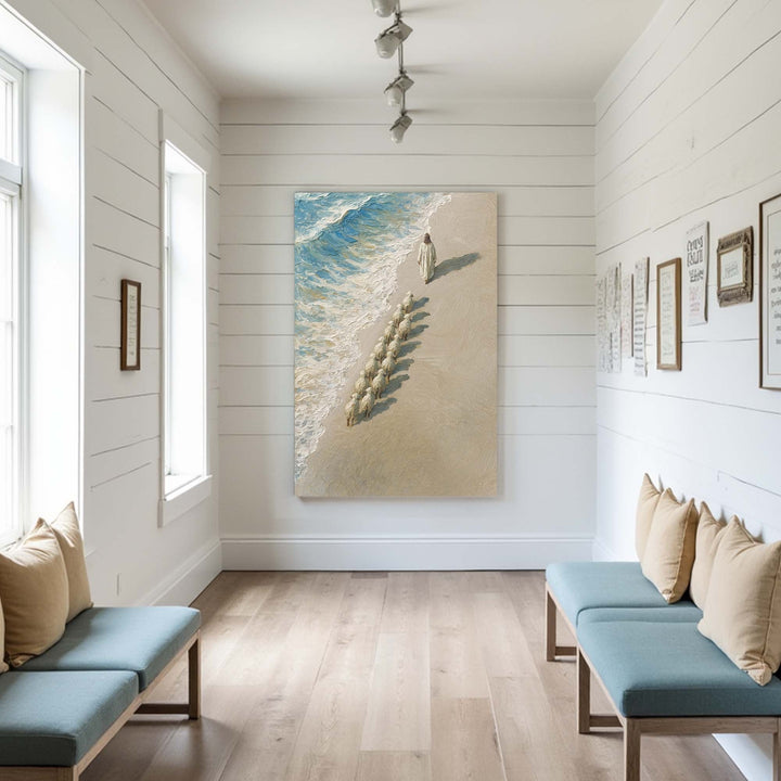 The Shepherd Leads Faith Wall Art