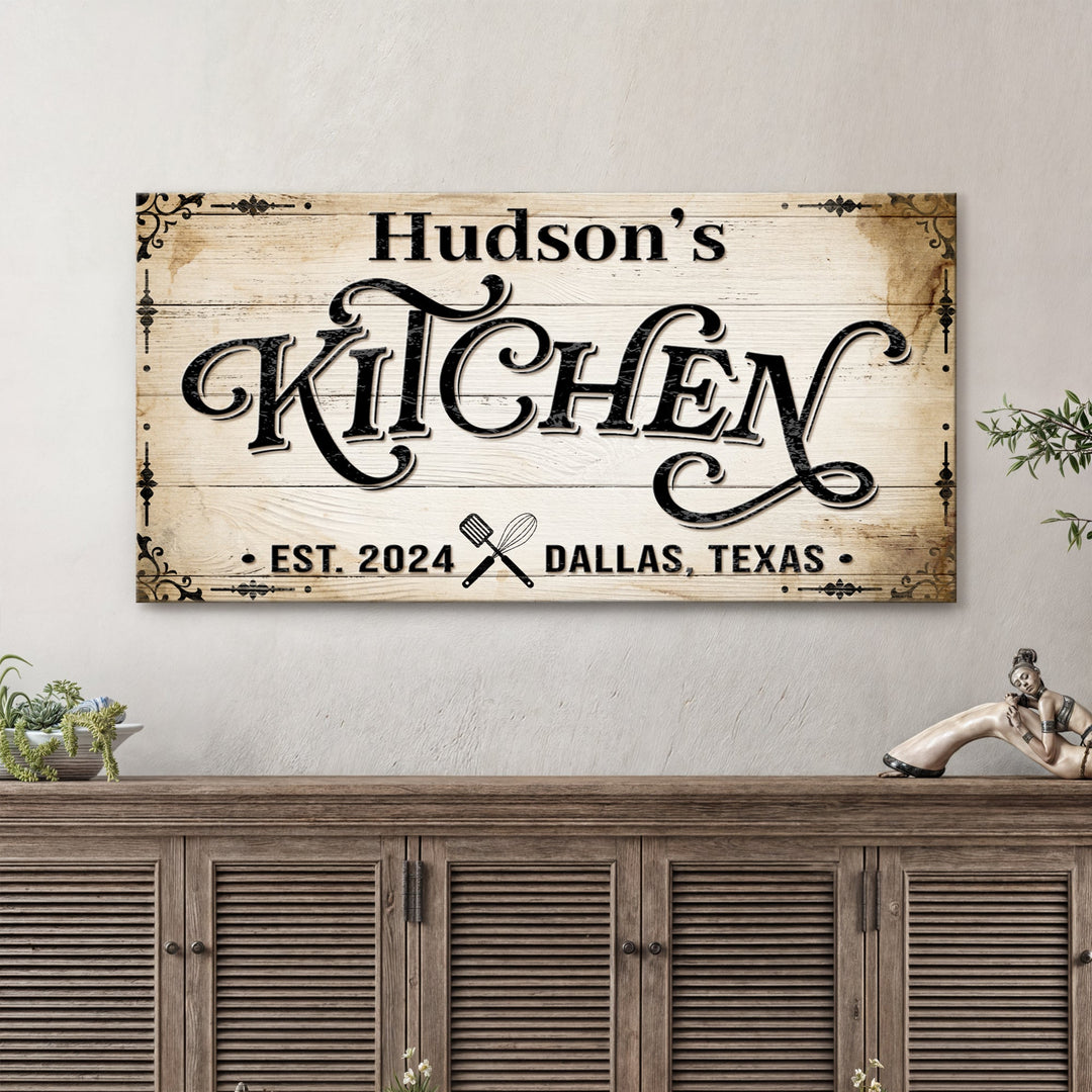 Kitchen Sign XI