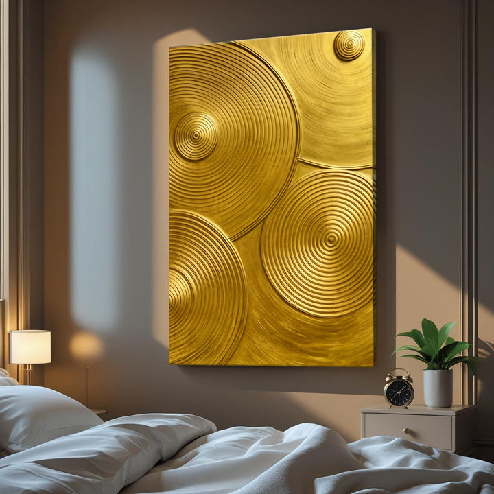 Gold Symphony Wall Art