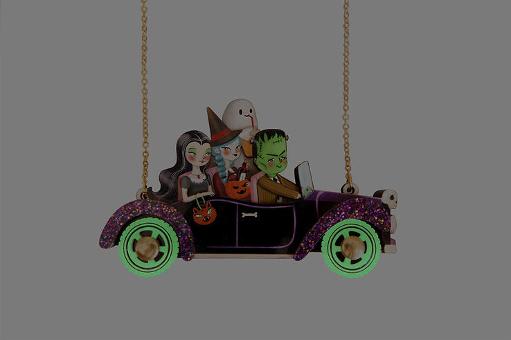Frankenstein's Car Necklace by Laliblue