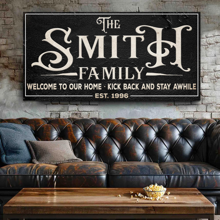 Family Sign XXV