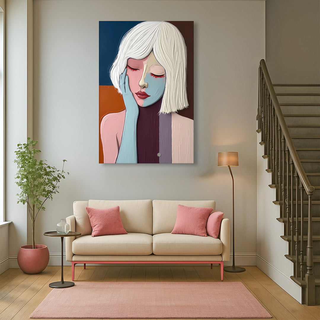 Abstract Portrait Wall Art