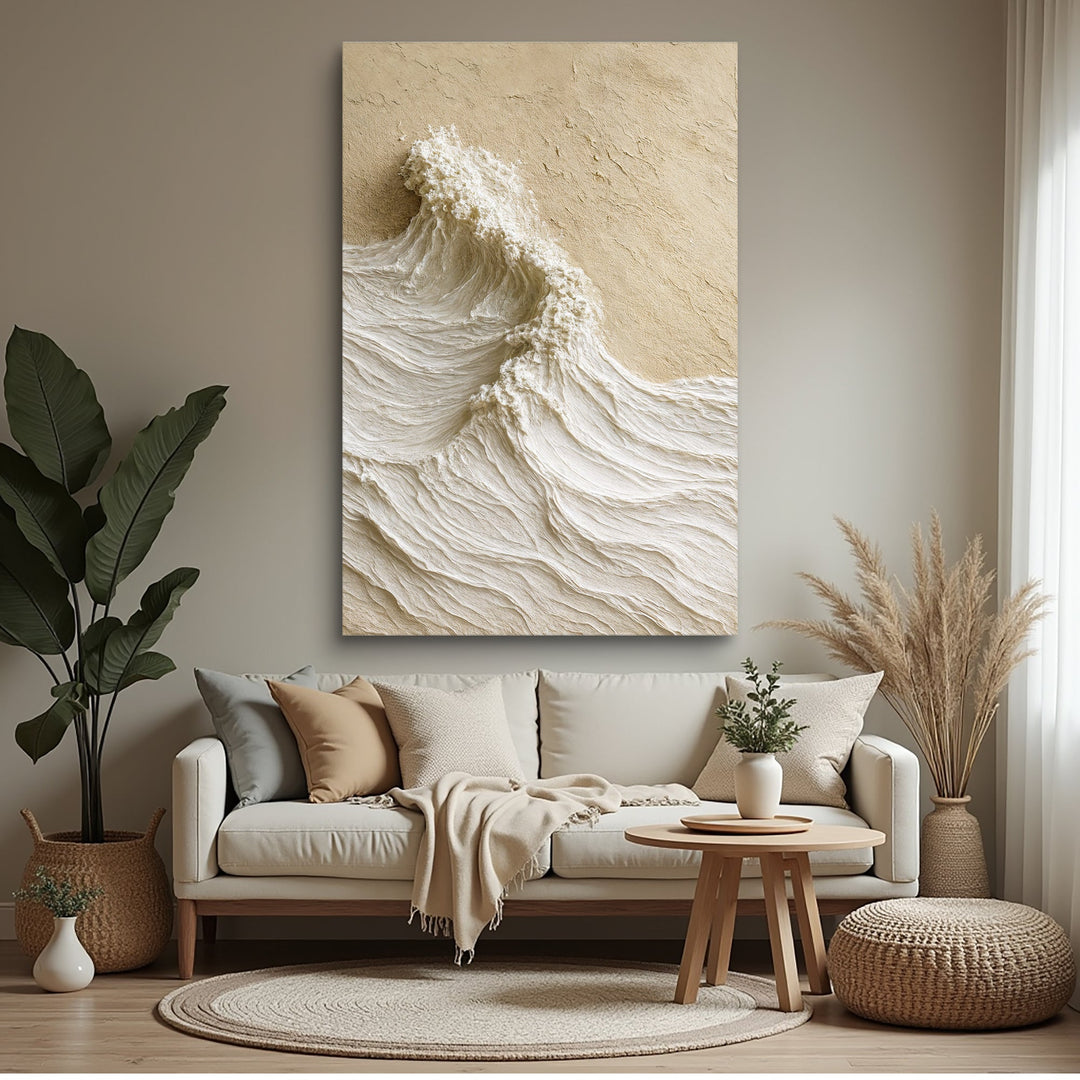 Modern Neutral Mountain Wall Art