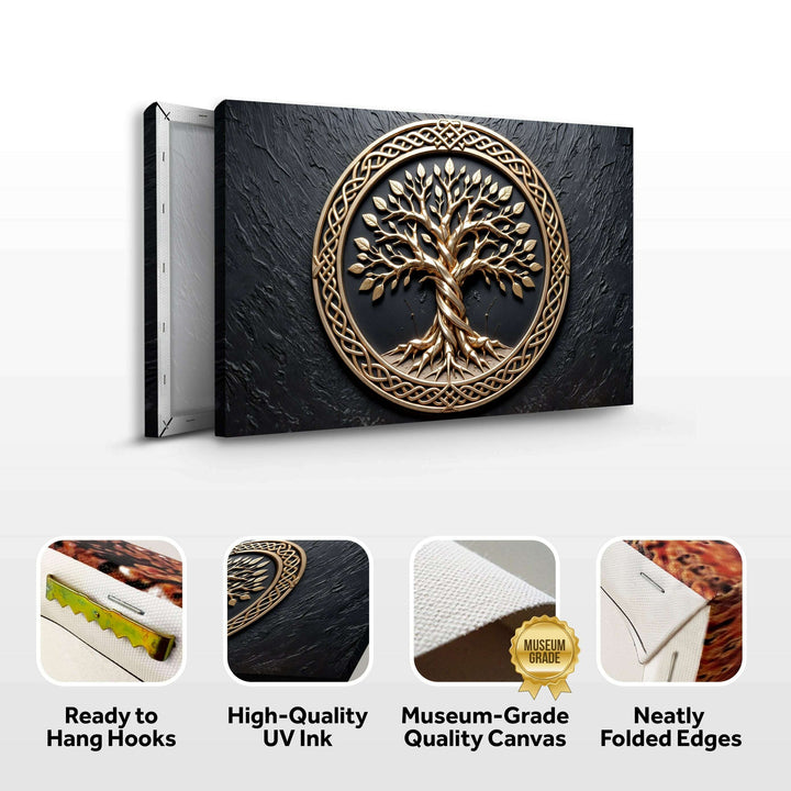 3D Celtic Tree of Life Wall Art V
