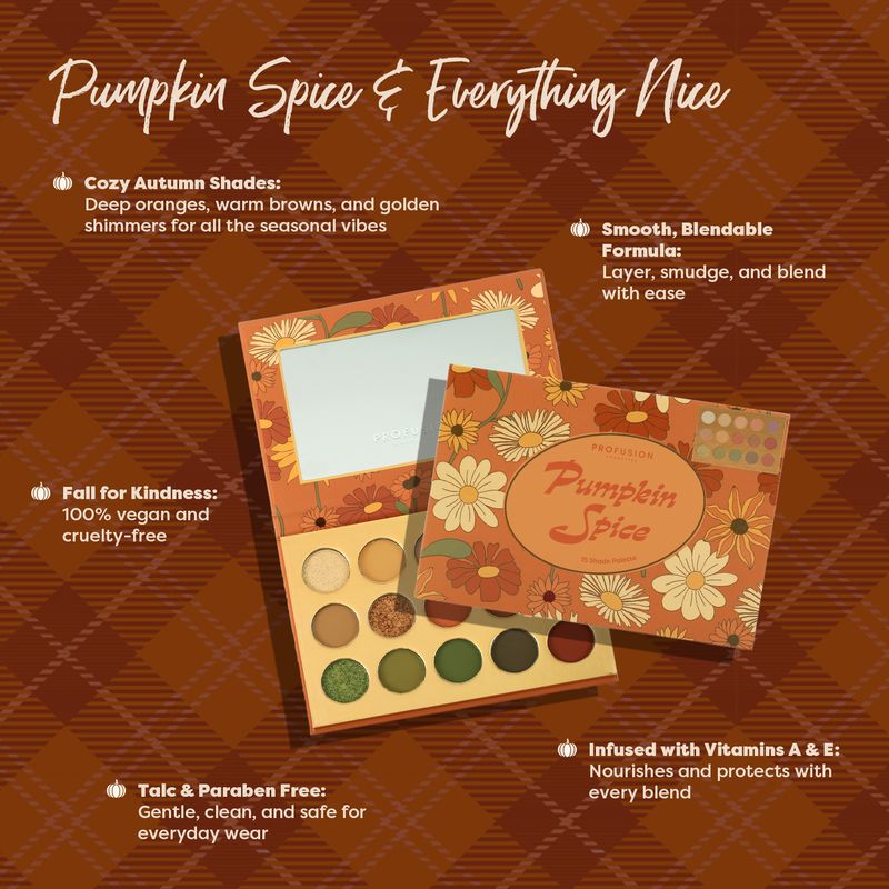 Pumpkin Spice | 15 Shade Palette