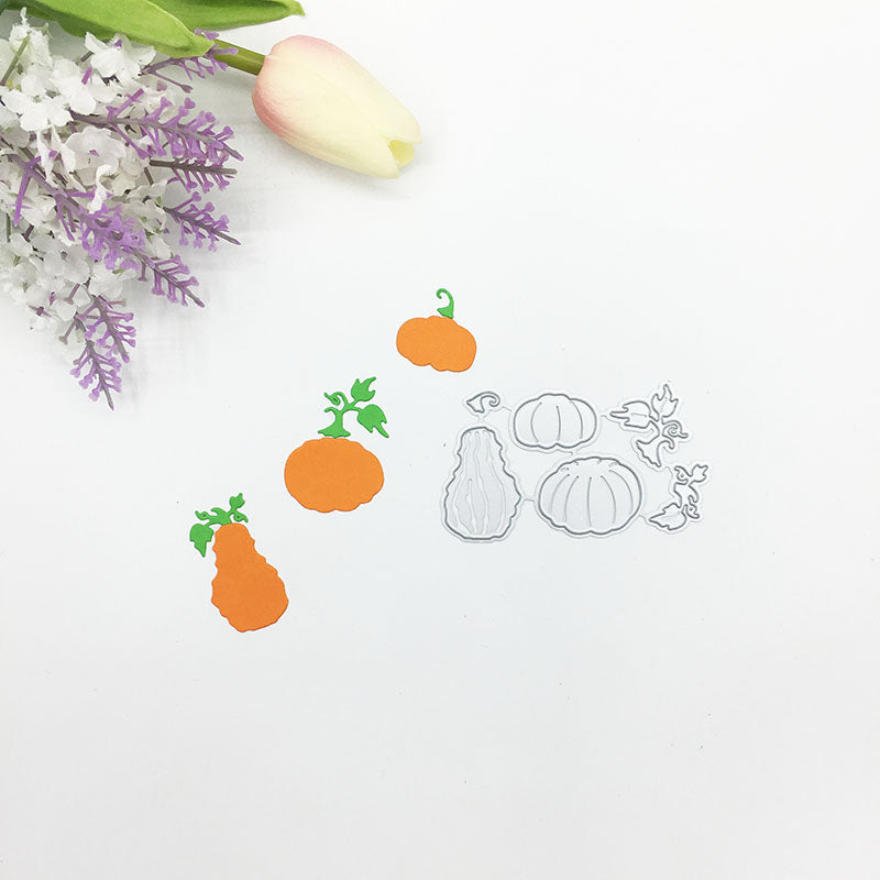 Pumpkin Scrapbooking Cutting Die by Wizardi QJ48