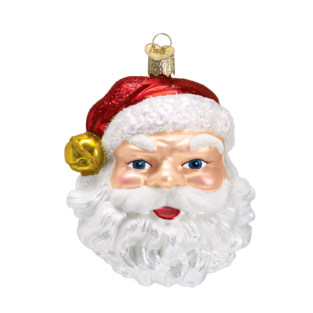 Jingle Bell Santa Ornament