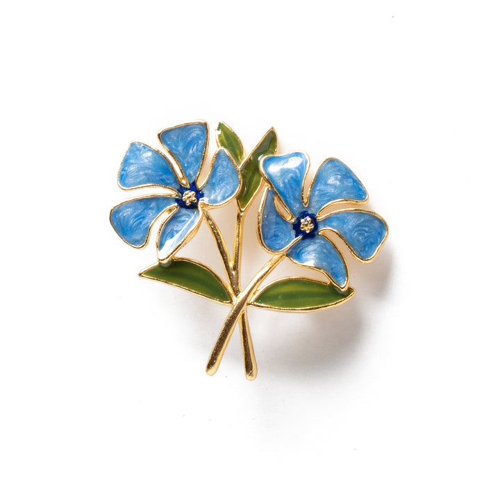 Periwinkle Brooch