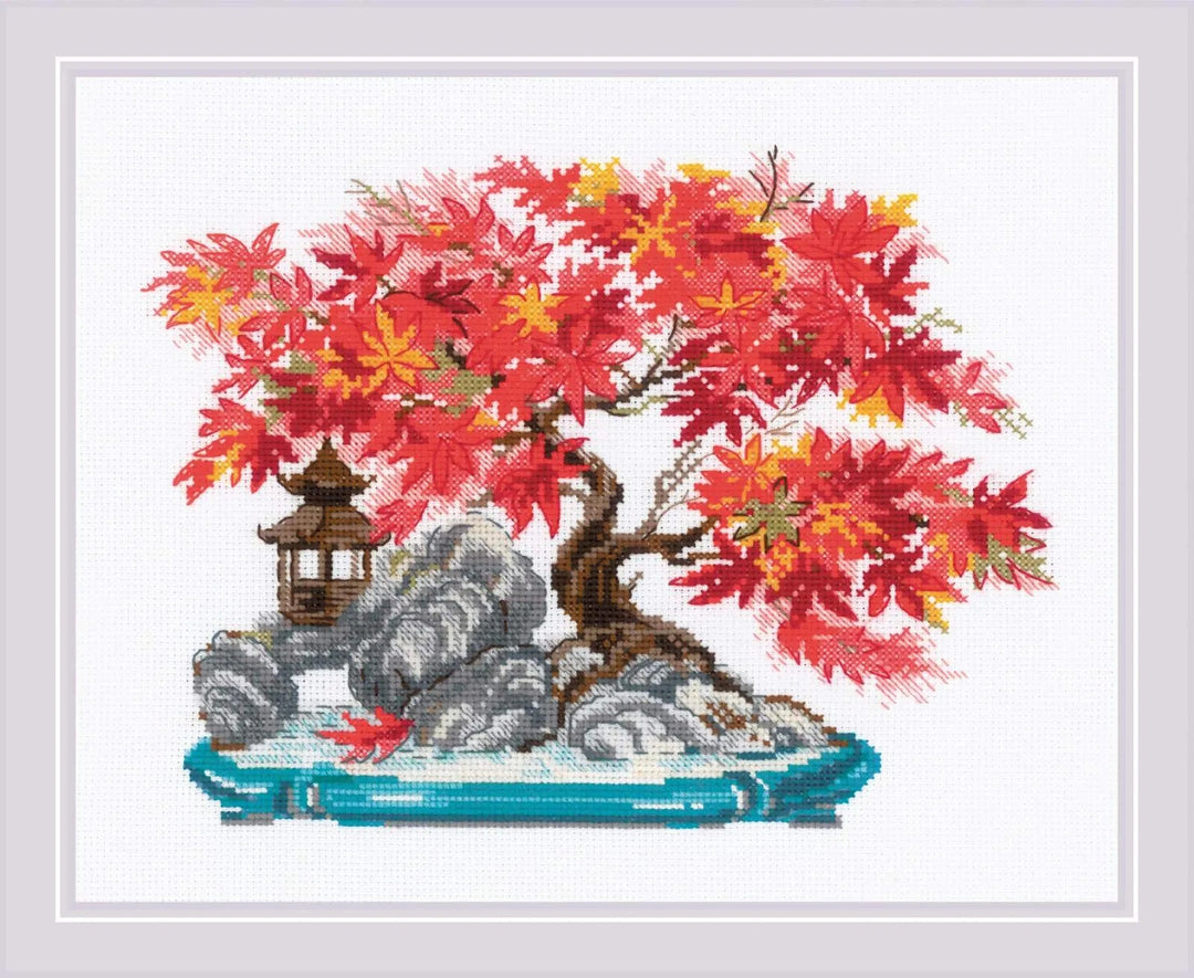 Autumn Bonsai¬¨‚Ä†R2044 Counted Cross Stitch Kit