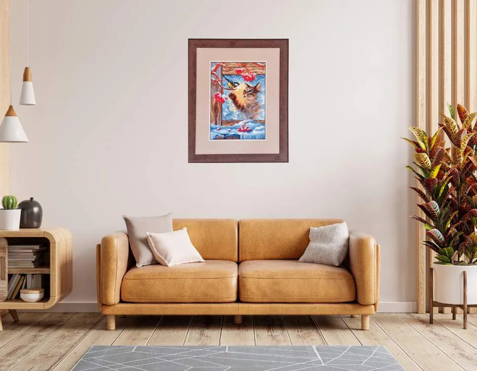 Meeting at the Window R2049 Counted Cross Stitch Kit