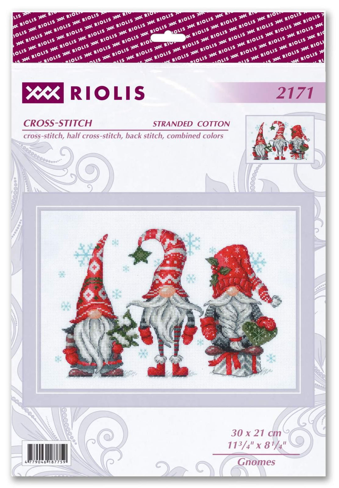 Gnomes R2171 Counted Cross Stitch Kit