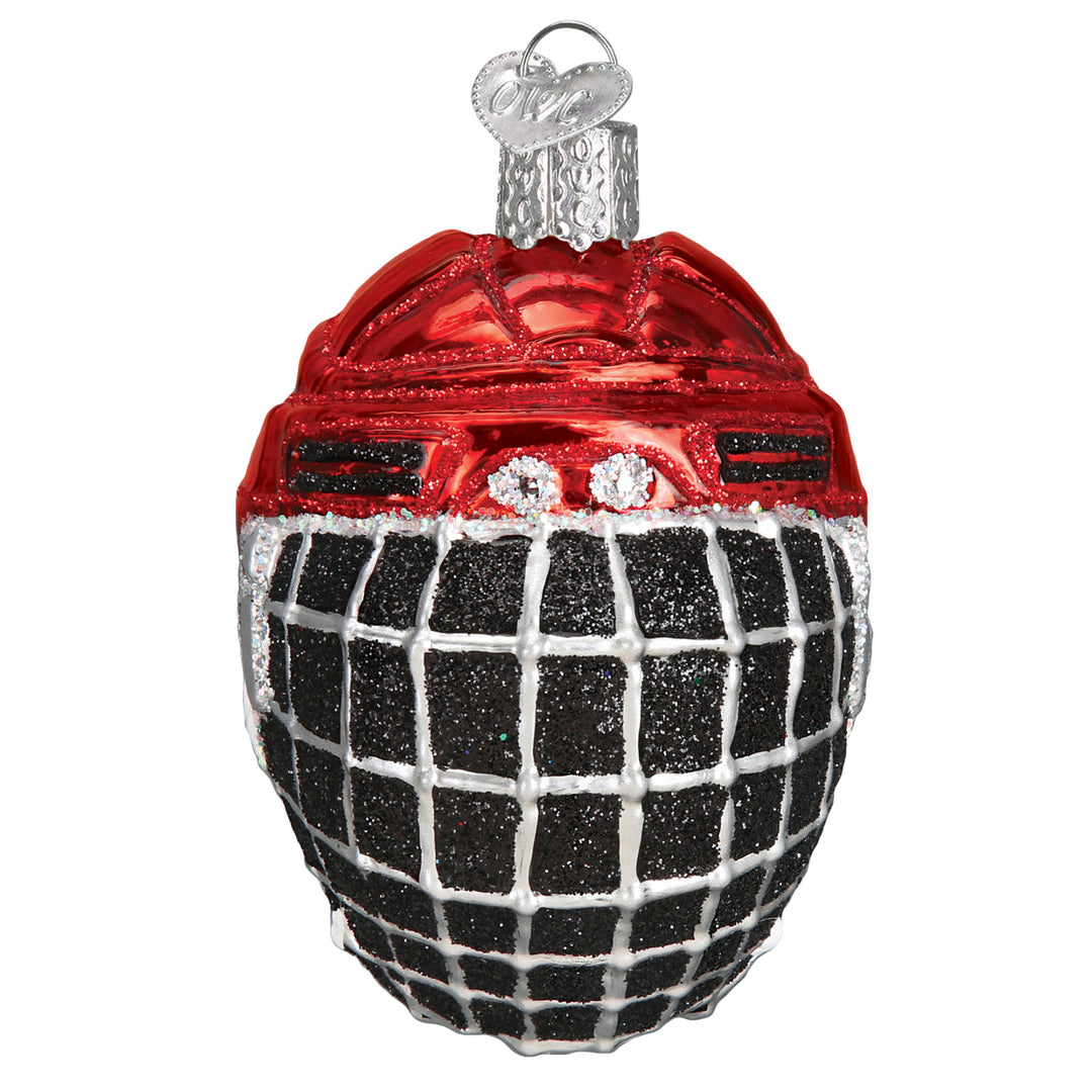 Hockey Helmet Ornament
