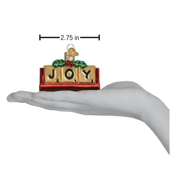 Joy Ornament